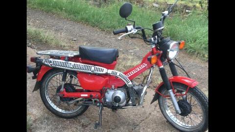 Honda ct 110 postie bike