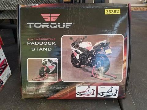 Motorcycle padock stand