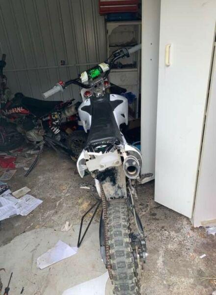 160 thumpster dirt bike