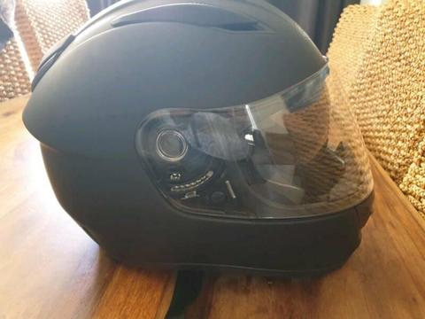 New XS Helmet Full Face with Sunvisor