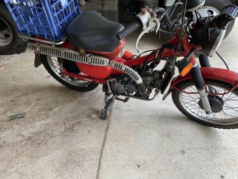 Honda postie bike