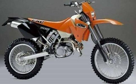 Wanted: WANTED KTM EXC 200
