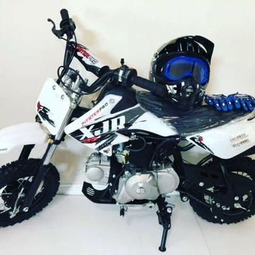 KIDS 50cc dirt bikes with gear and t shirt