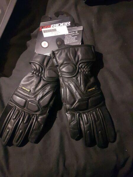 Dririder brand new motorcycle gloves small