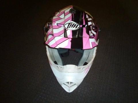 Dirtbike Helmet - TTH Model TX 12 - Size Small - Near New