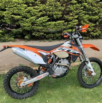 Ktm 250 exc-f 2014 low hours
