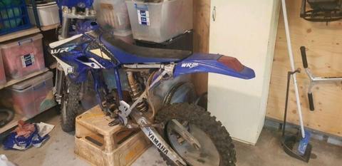 03 wr250f frame and parts