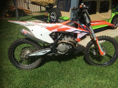 2016 KTM 250 electric start moto