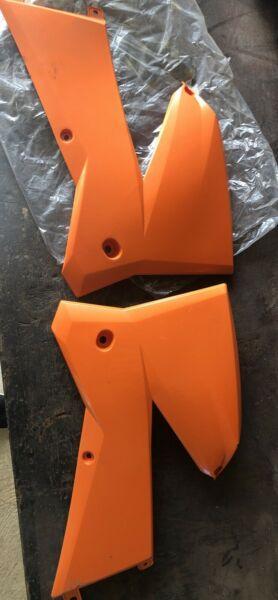 Ktm 250 sx radiator shrouds