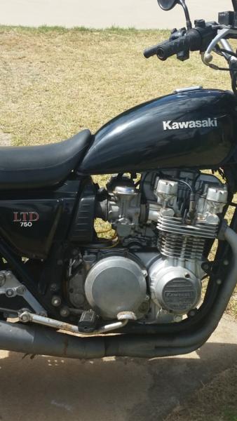 Kawasaki LTD 750 Shed find 1980