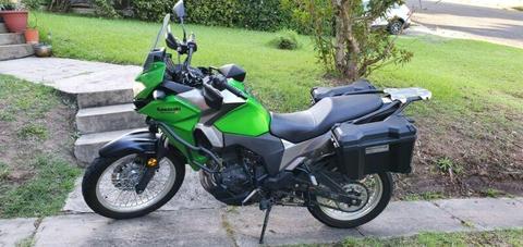 Kawasaki versys 2018. With accessories