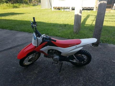 Honda crf 110 small wheel 2010