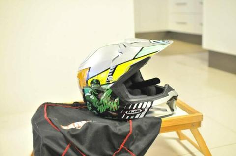 HJC Marvel Heroes Motor Helmet for U-7 Kids - unpacked