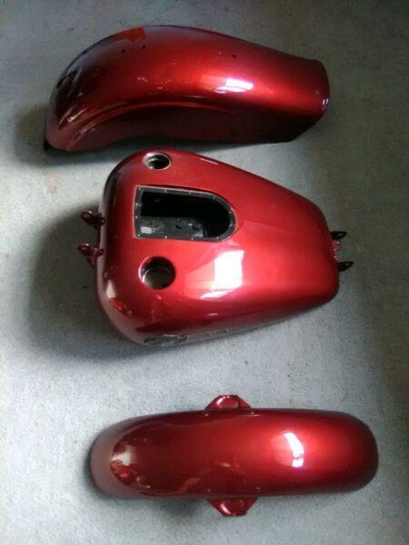 Harley tank and guards $650