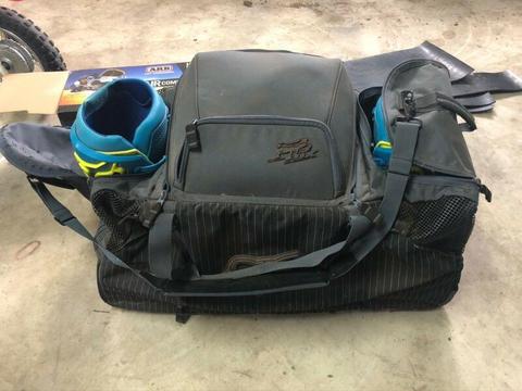 Fox Motorcycle gear and bag