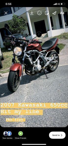 2007 Kawasaki ER-EN 650cc