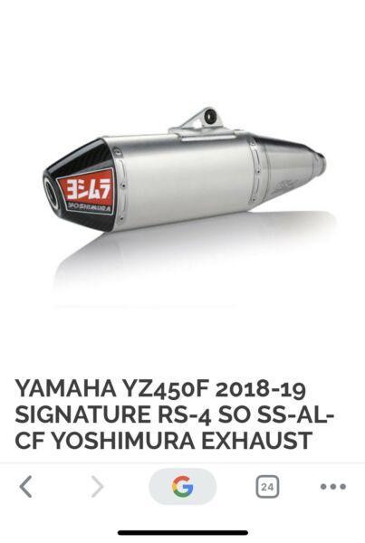 Yoshimura RS-4 Exhaust Yamaha