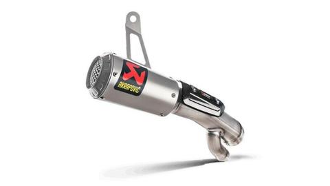 Akrapovic slip on Titanium Muffler