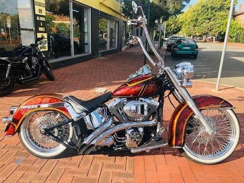 CHICANO STYLE HARLEY DAVIDSON SOFTAIL DELUXE