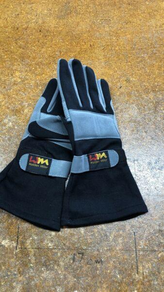 Go kart gloves black size Medium