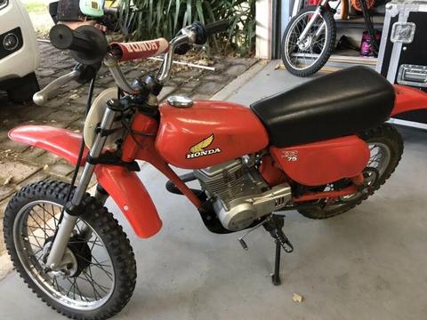 Xr75 1977 original ready to ride - offers considered