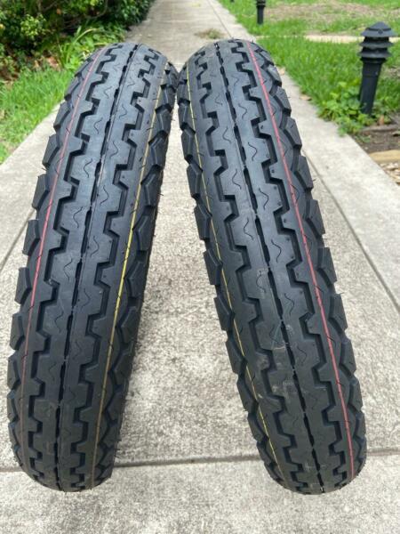 Dunlop Roadmaster TT100 410xH18 classic motorcycle tyres