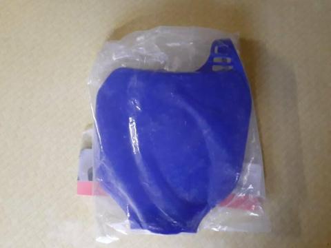 YAMAHA YZ 125/250 FRONT NUMBER PLATE (NEW IN BAG) GEN YAM