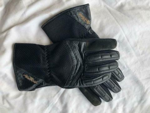 Motorcycle gloves Air Mesh leather 2XL vented lightweight Motodry