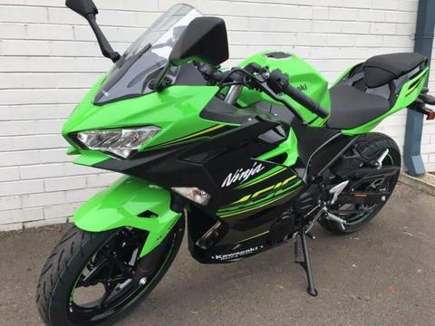 New Kawasaki Ninja 400 KRT Lams Approved for $44 per week