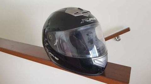 RJays Motorcycle Helmet - Black