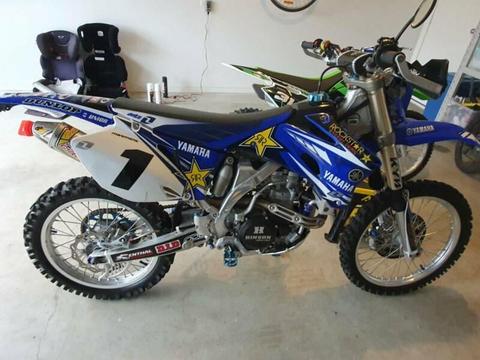 YAMAHA YZ450F 2008 MINT CONDITION LOW HRS. NEGOTIABLE