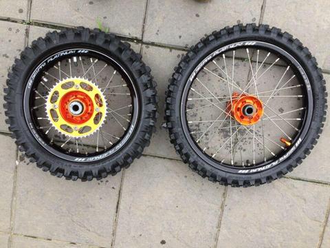 Ktm85 Small wheels x2