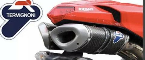Ducati 1098, 1198, 848 New Termignoni Right Slip On Muffler