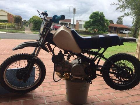 Peewee 80 with a 140cc need gone
