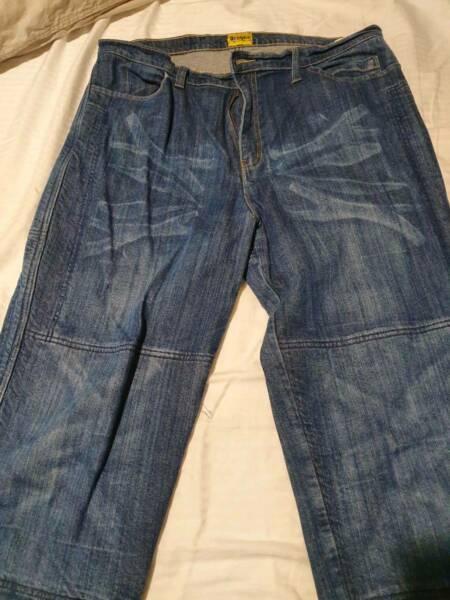 Drayko Kevlar Motorcycle Jeans Mens 38