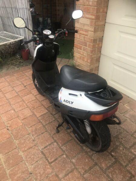 Adly 50cc moped