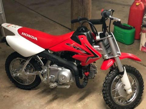 2018 honda crf50 ridden handful of times $1500