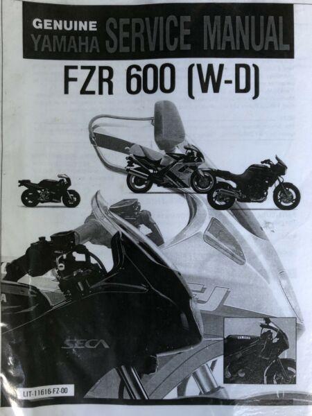FZR600 Workshop Manual