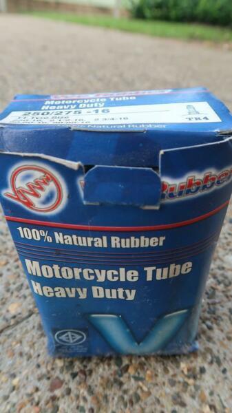 4x New Motorcycle Tyre Tubes 'Vee Rubber' Heavy Duty