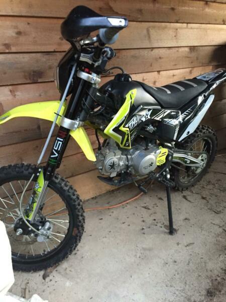Thumpstar 140cc TSX big wheel only done 10 hours