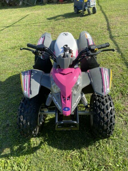 Polaris Outlaw 50cc Pink Quad