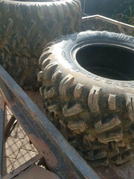 26 inches tyres for sale tred about 70percent