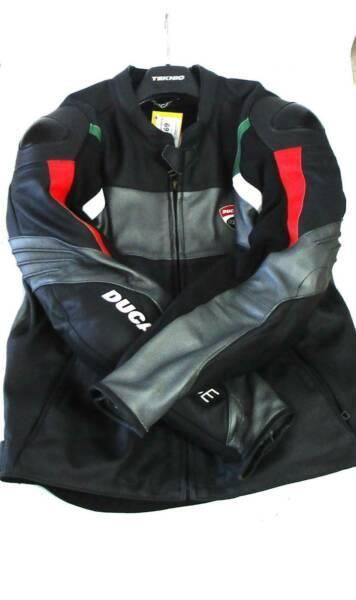 Dainese Ducati Corse Leather Motorcycle Jacket (017100187129)