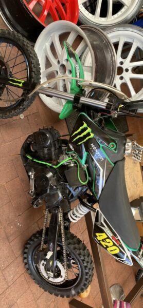 Monster pit bike