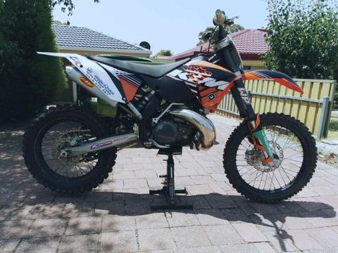 2008 exc 250