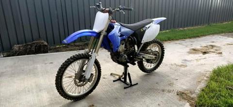 2004 yz250f, trailer and extras