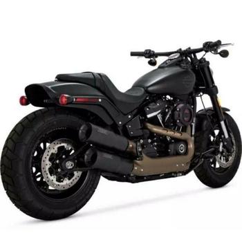 FatBob Vance and Hines high output slip ons