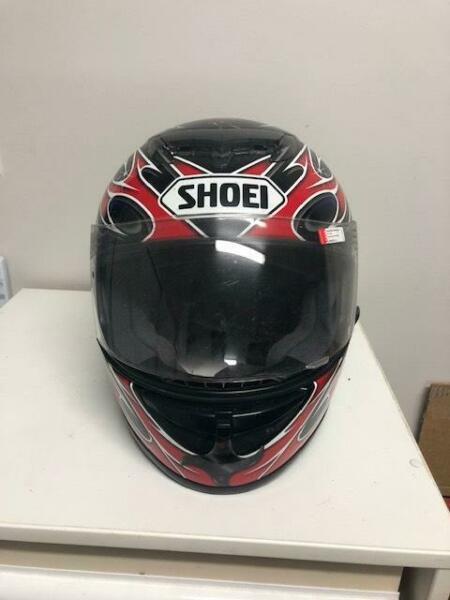 Shoei motorcycle helmet in ok condition