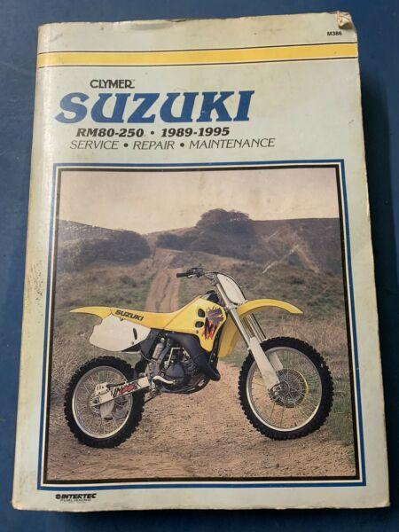 Suzuki Workshop Manual-Rm80-250-89/95