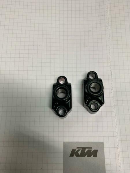 KTM Genuine mirror clamps